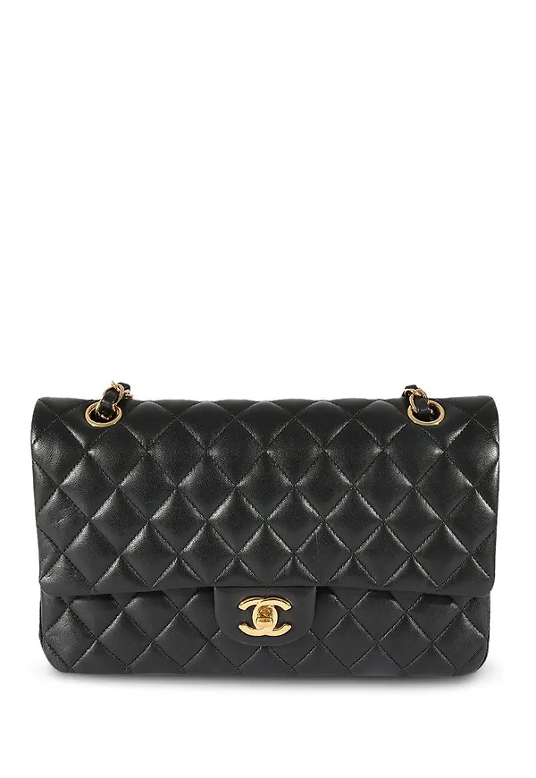 CHANEL Pre-Owned axelremsväska med viklock - Svart