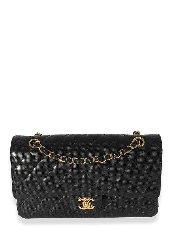 CHANEL Pre-Owned axelremsväska med viklock - Svart