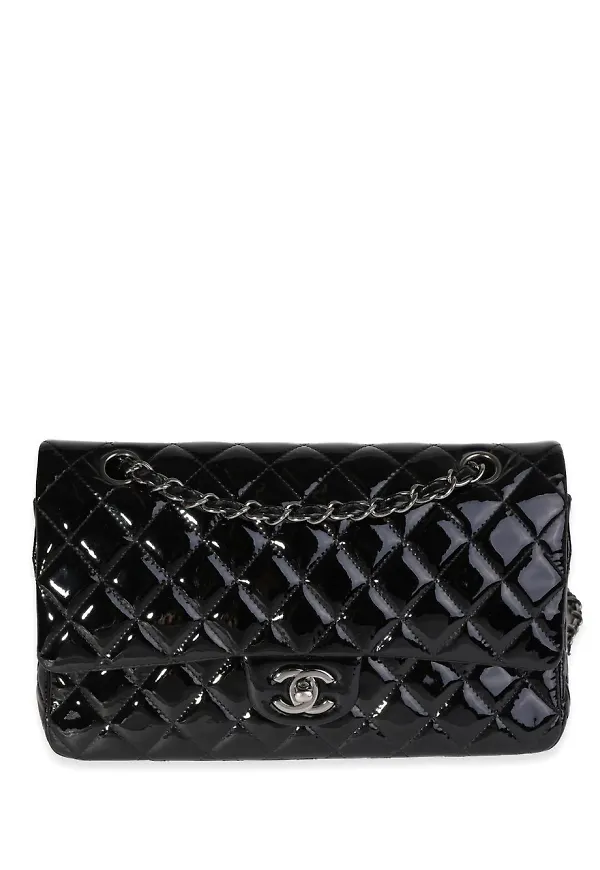 CHANEL Pre-Owned axelremsväska med viklock - Svart