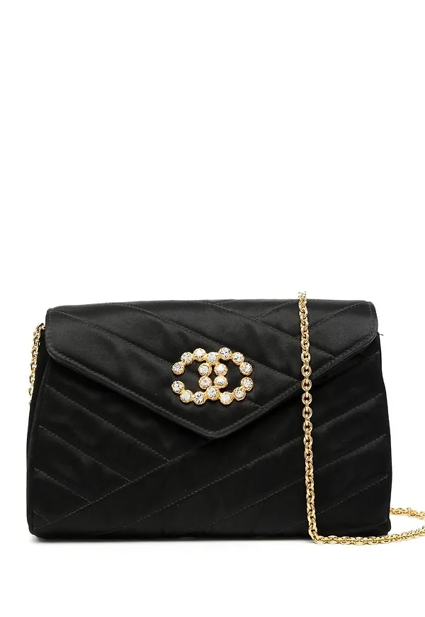 CHANEL Pre-Owned axelväska från 1990-2000-talet - Svart