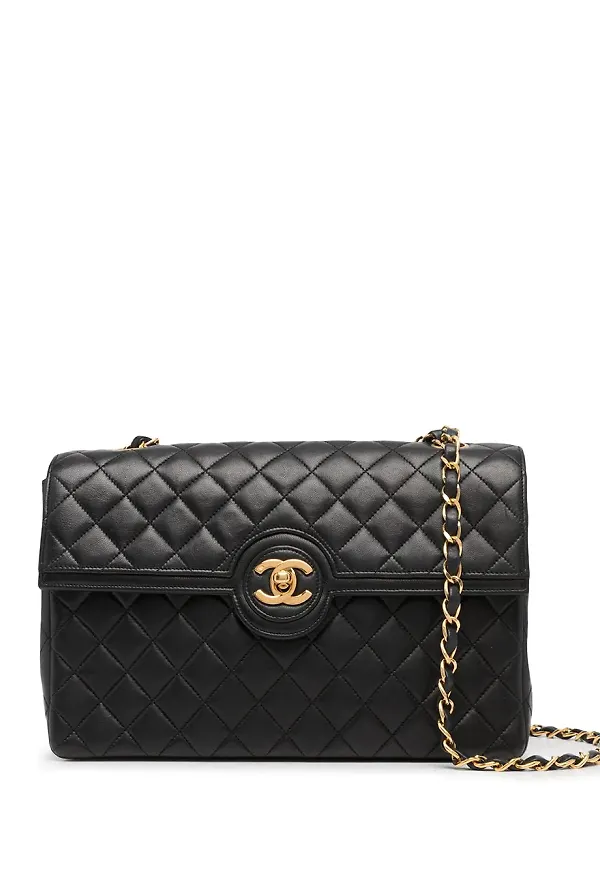 CHANEL Pre-Owned axelväska från 1992 - Svart