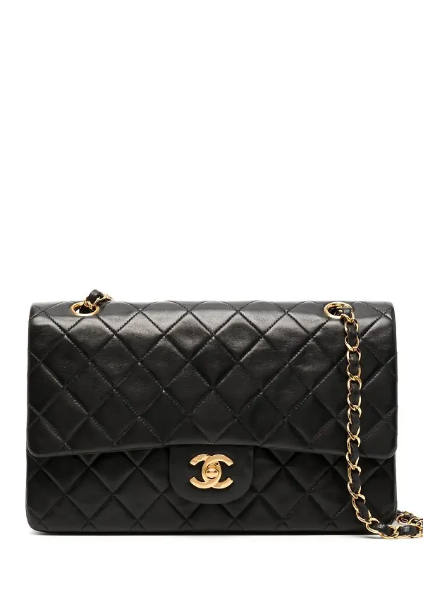 CHANEL Pre-Owned axelväska från 1992 - Svart