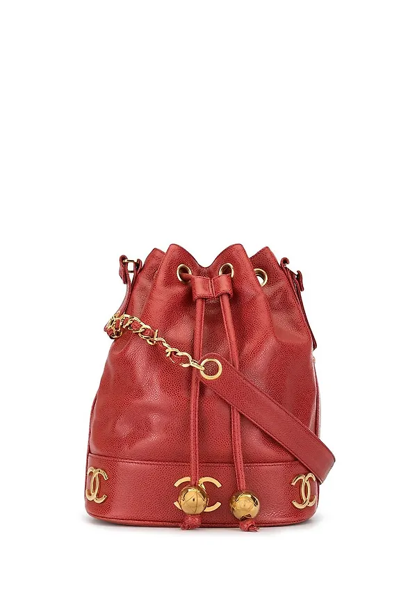 CHANEL Pre-Owned axelväska från 1994-1999 - Röd