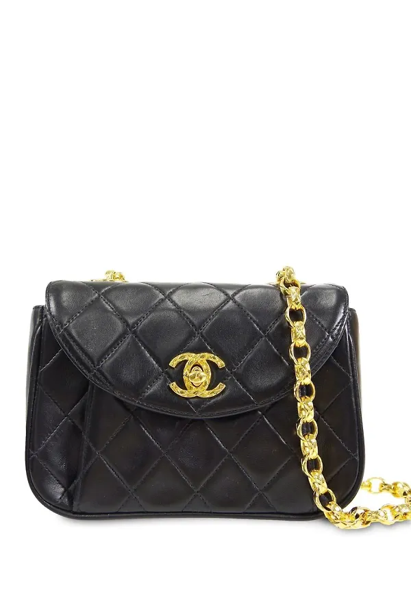 CHANEL Pre-Owned axelväska från 1995 - BLACK