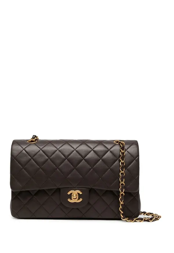 CHANEL Pre-Owned axelväska från 1997 - Brun