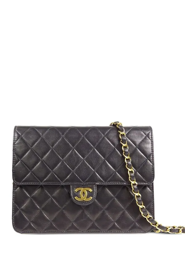 CHANEL Pre-Owned axelväska från 1997 - Svart