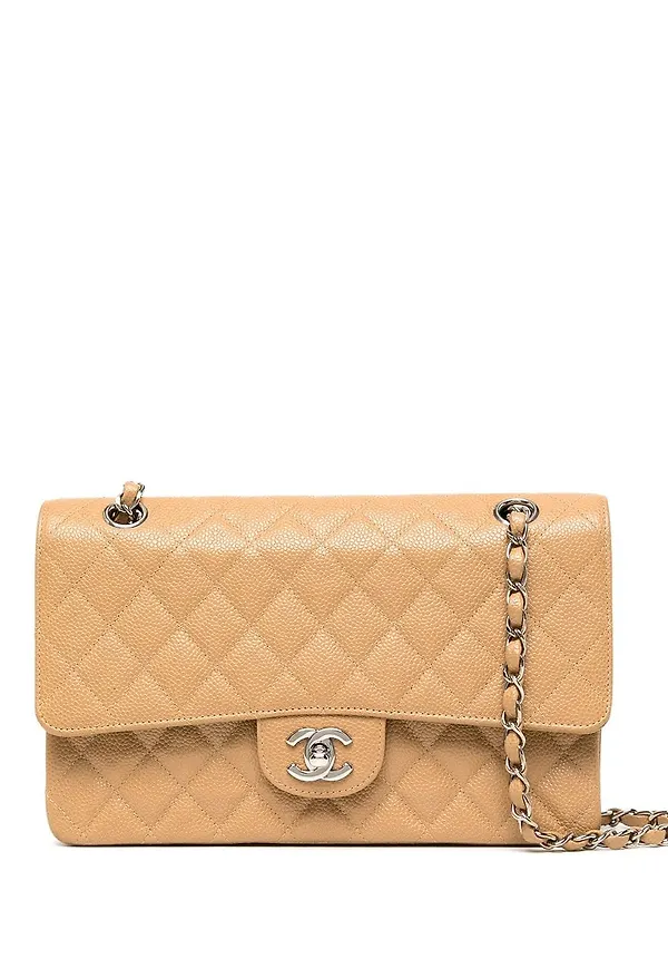 CHANEL Pre-Owned axelväska från 2001 - Brun