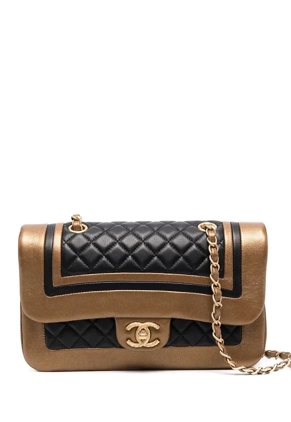 CHANEL Pre-Owned axelväska från 2017 - Svart