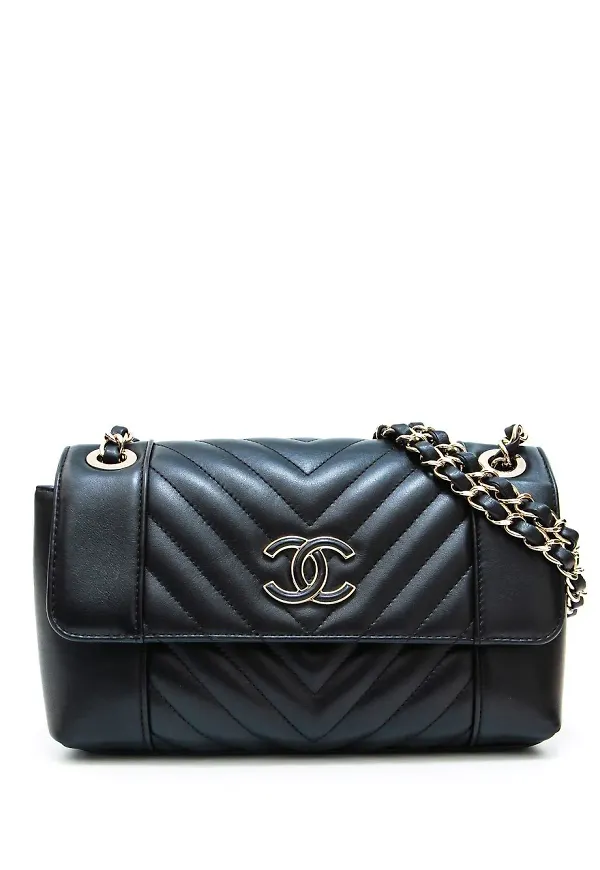 CHANEL Pre-Owned axelväska från 2018-2019 - Svart