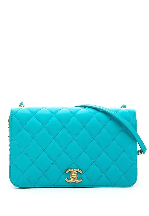 CHANEL Pre-Owned axelväska från 2019-2020 - Blå