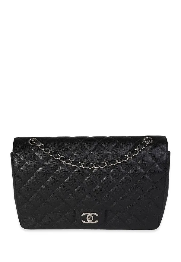 CHANEL Pre-Owned axelväska med viklock - Svart