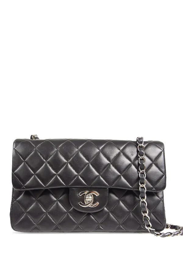 CHANEL Pre-Owned axelväska med viklock - Svart