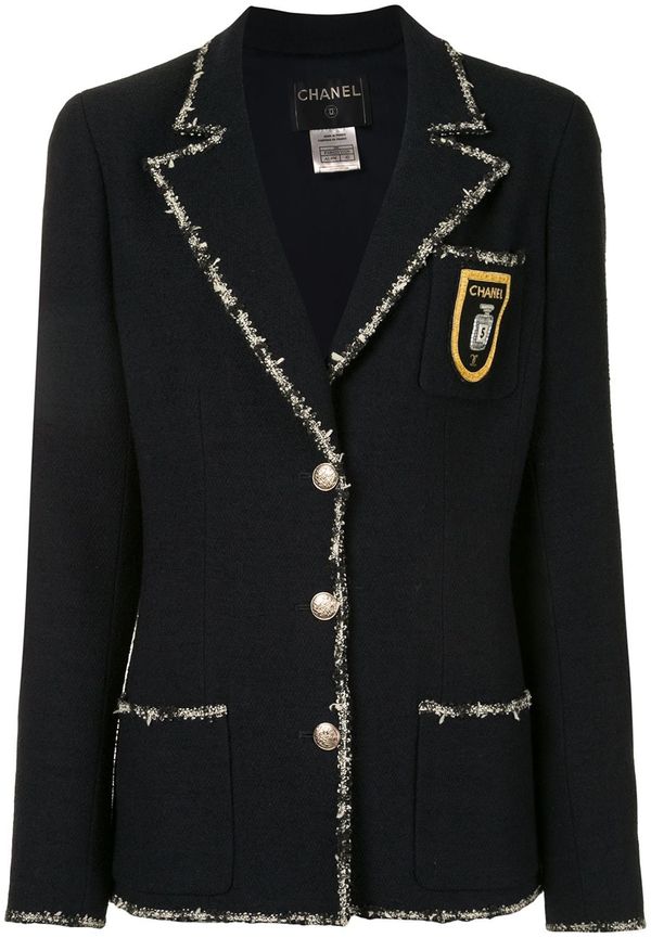 CHANEL Pre-Owned blazer från 2005 - Blå