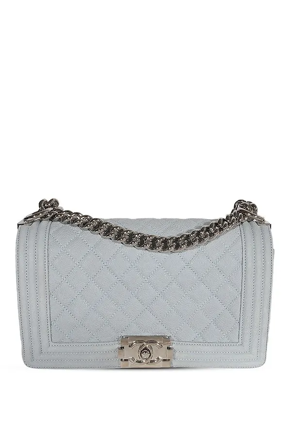 CHANEL Pre-Owned Boy axelväska - Blå