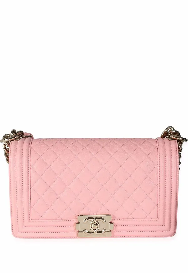 CHANEL Pre-Owned Boy axelväska - Rosa