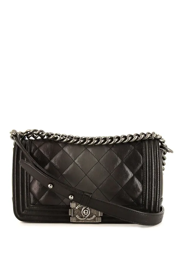 CHANEL Pre-Owned Boy Chanel axelväska - Grå