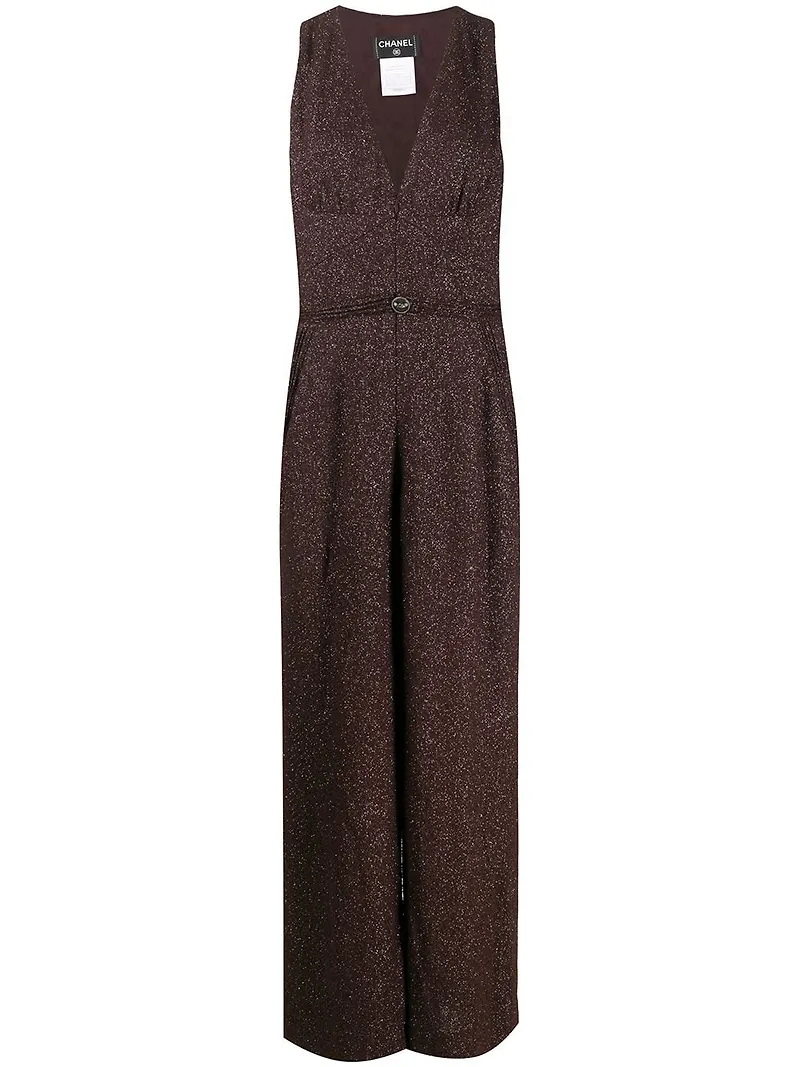 CHANEL Pre-Owned byxdress från 2008 - Röd
