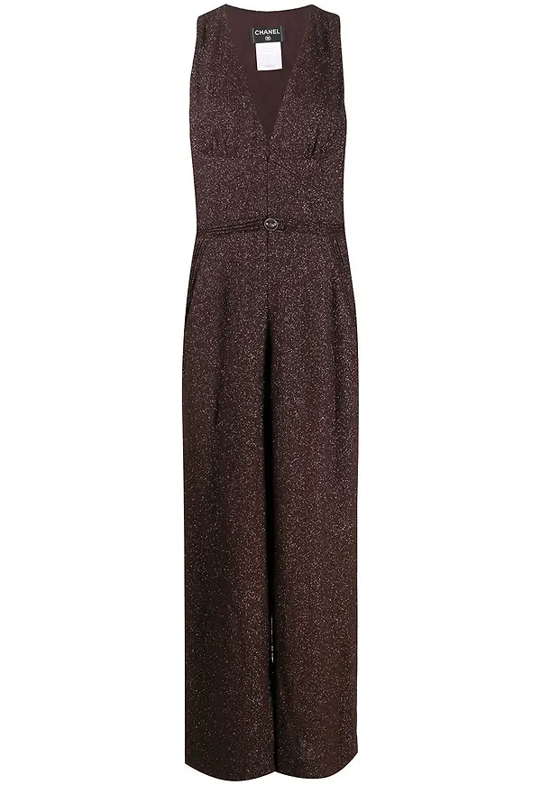 CHANEL Pre-Owned byxdress från 2008 - Röd