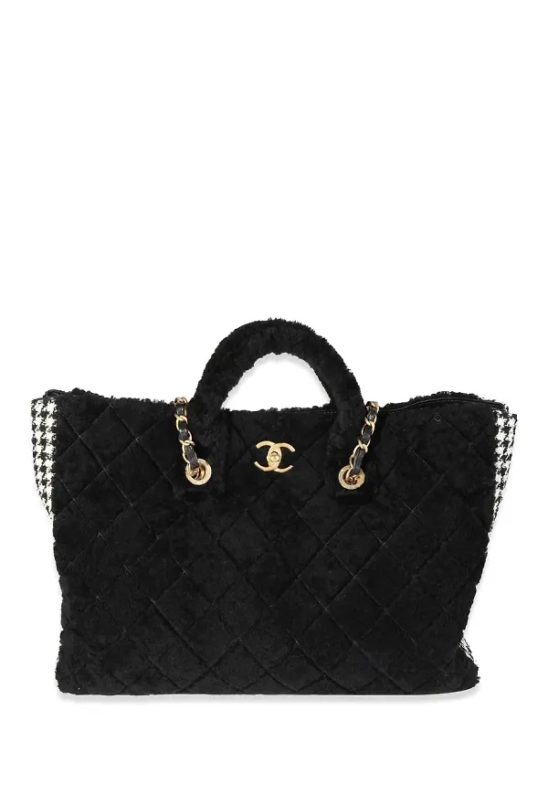 CHANEL Pre-Owned CC quiltad väska - Svart