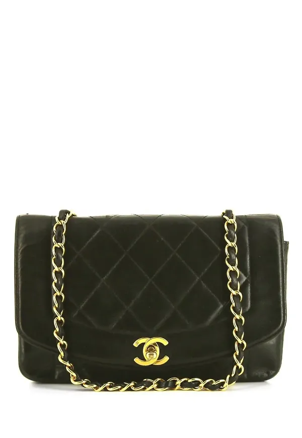 CHANEL Pre-Owned Diana axelväska - Svart
