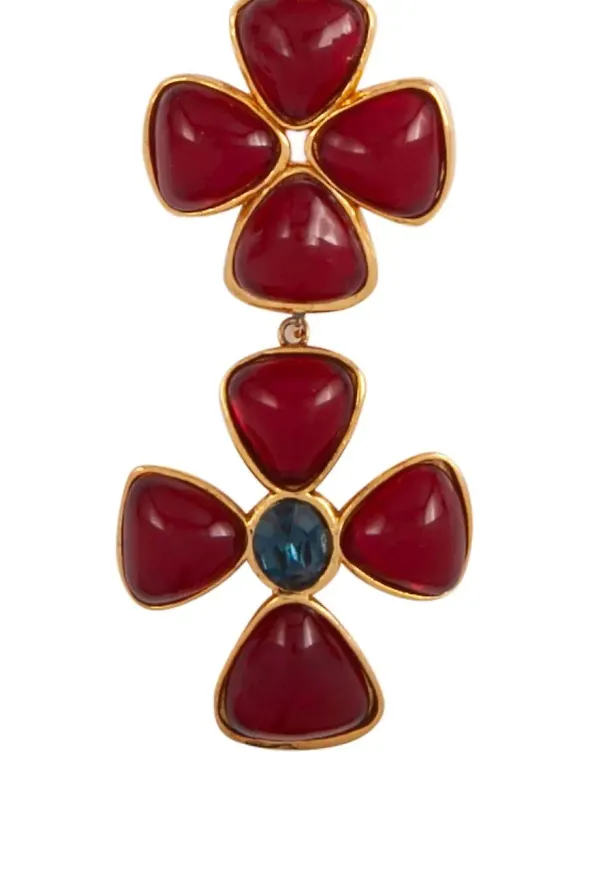 CHANEL Pre-Owned halsband från 1986 - Guldfärgad