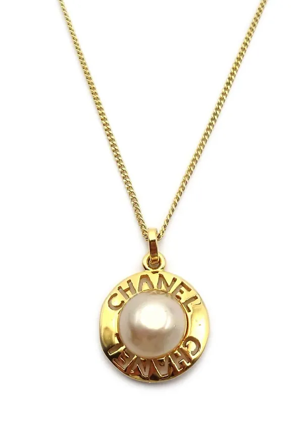 CHANEL Pre-Owned halsband från 1990-2000-talet - Guldfärgad