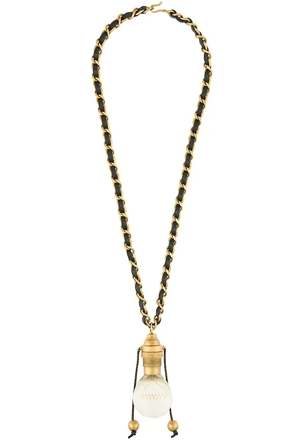 CHANEL Pre-Owned halsband från 1994 - Guldfärgad