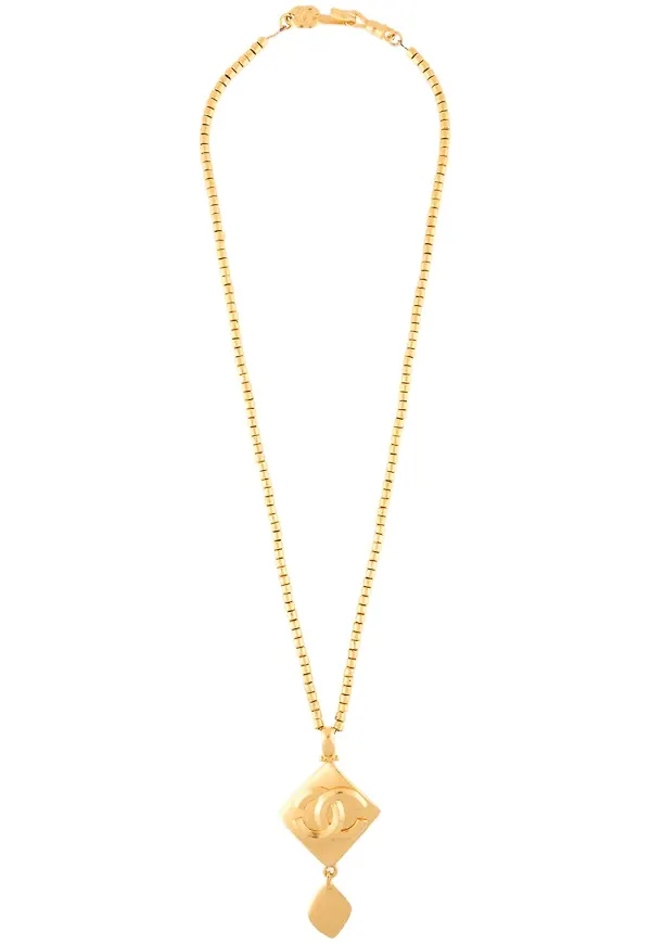 CHANEL Pre-Owned halsband från 1996 - Guldfärgad