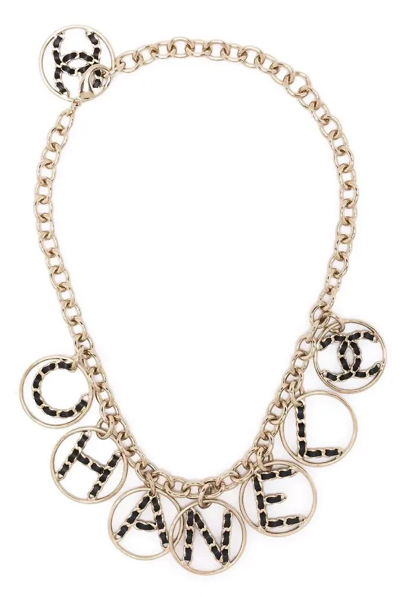 CHANEL Pre-Owned halsband från 2019 - Guldfärgad