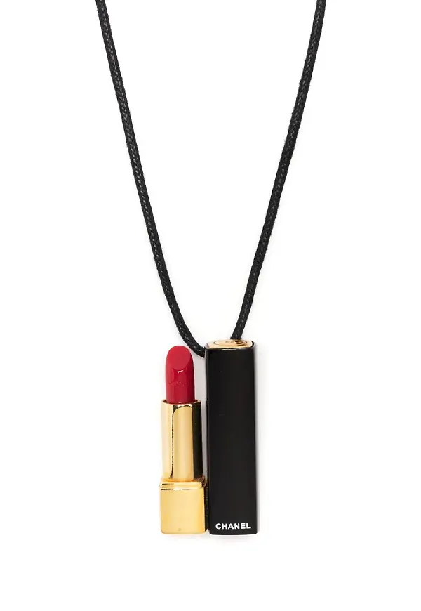 CHANEL Pre-Owned halsband med berlock - Guldfärgad