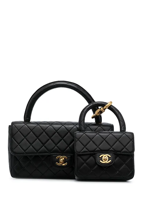 CHANEL Pre-Owned handväska från 1992 - Svart