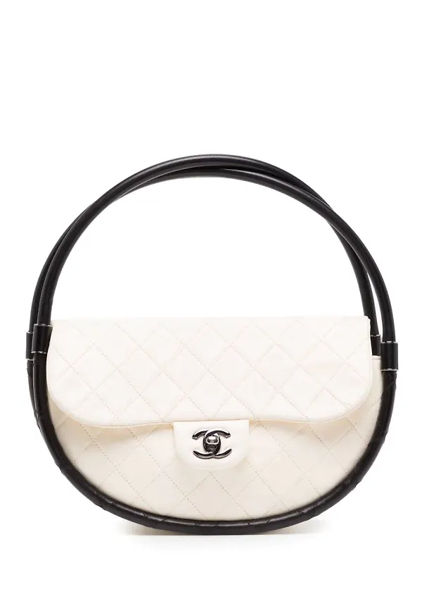 CHANEL Pre-Owned Hoola handväska - Vit