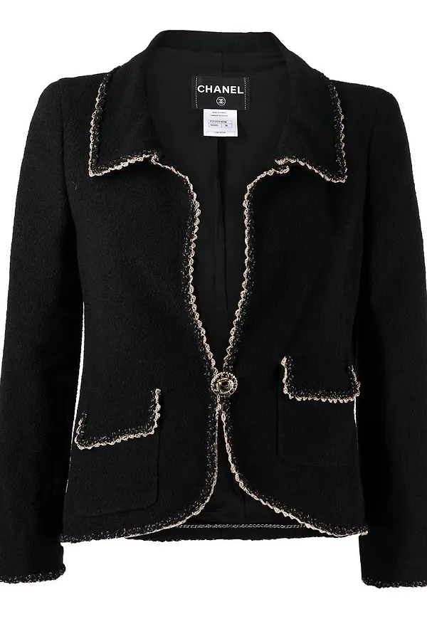 CHANEL Pre-Owned jacka från 1990-2000 - Svart