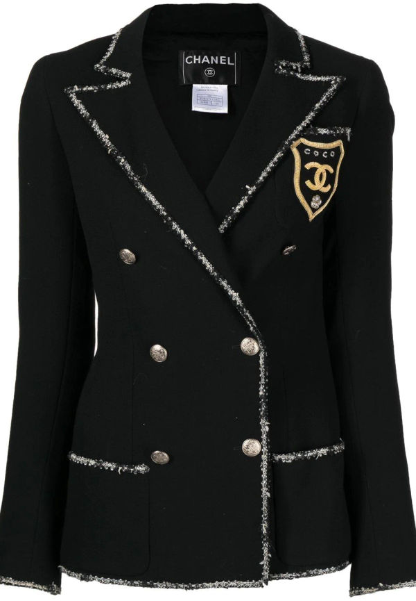 CHANEL Pre-Owned jacka från 2005 - Svart
