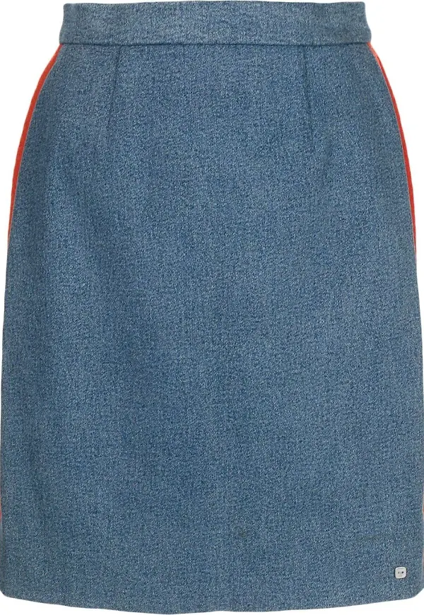 CHANEL Pre-Owned jeanskjol från 1990-2000-talet - Blå