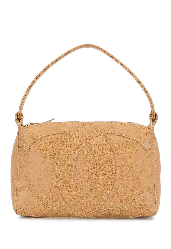 CHANEL Pre-Owned Jumbo CC axelväska - Brun