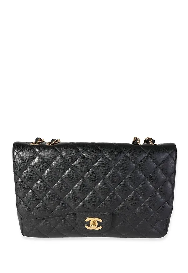 CHANEL Pre-Owned Jumbo Classic axelväska - Svart