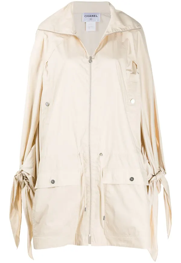 CHANEL Pre-Owned kappa från 2010 - Neutral