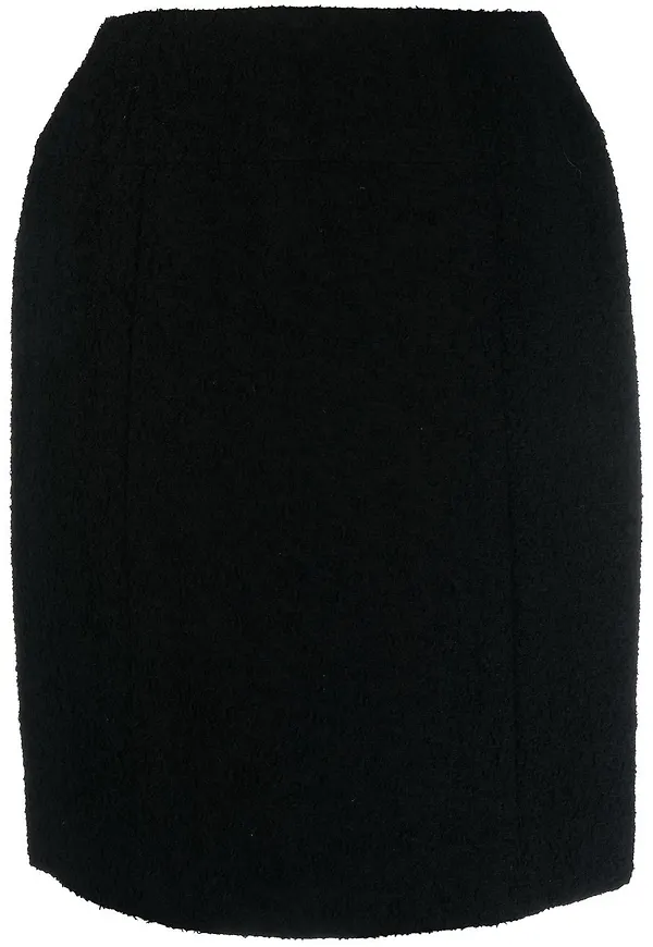CHANEL Pre-Owned kjol från1980-talet - Svart
