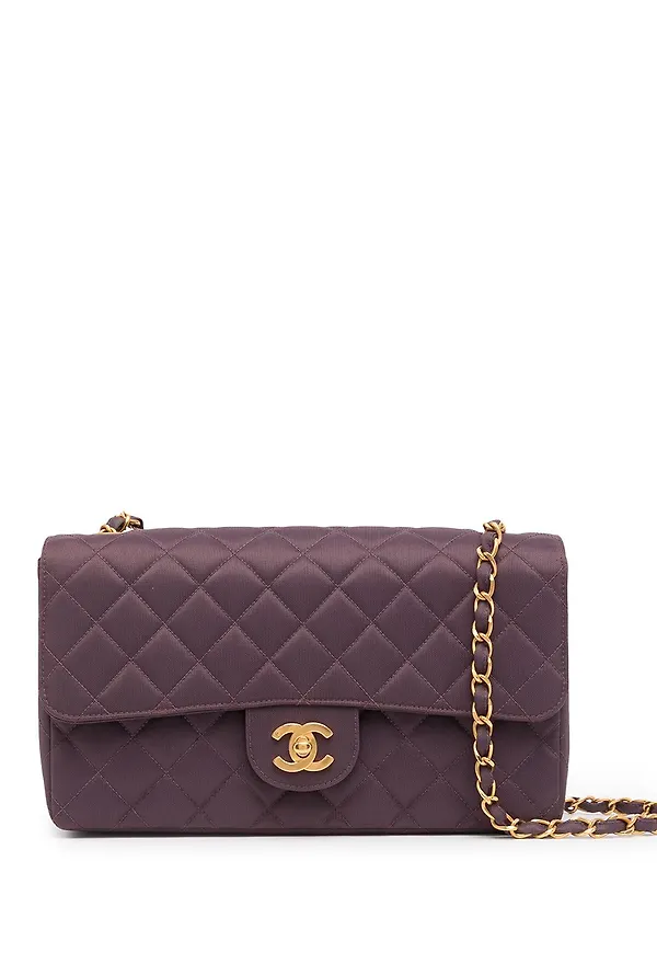 CHANEL Pre-Owned klassisk axelväska från 1995 - Lila