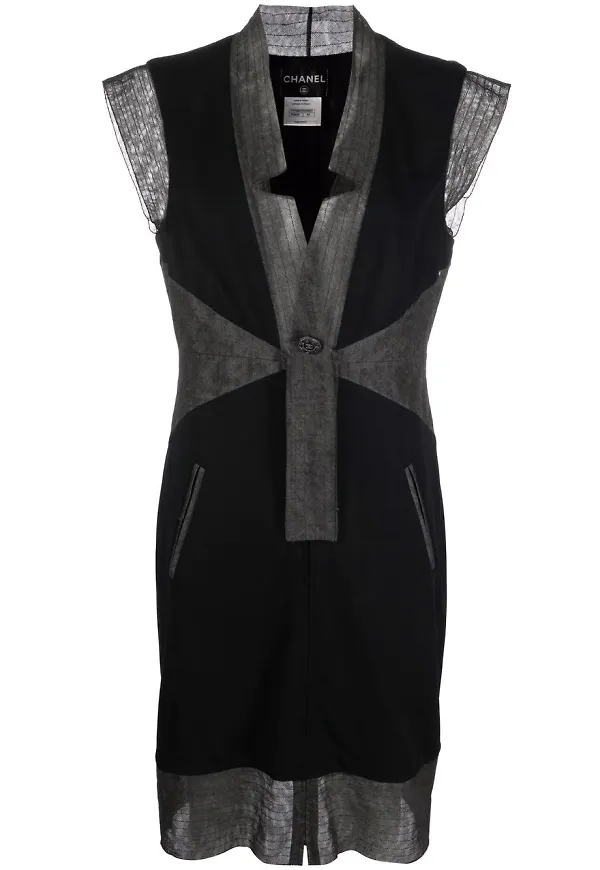 CHANEL Pre-Owned klänning från 2010 - Svart