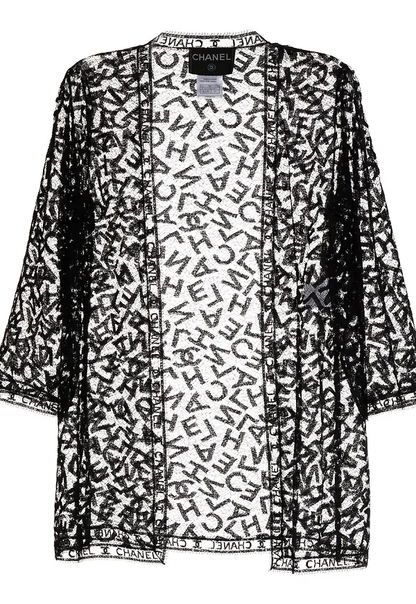 CHANEL Pre-Owned kofta från 1998 - Svart
