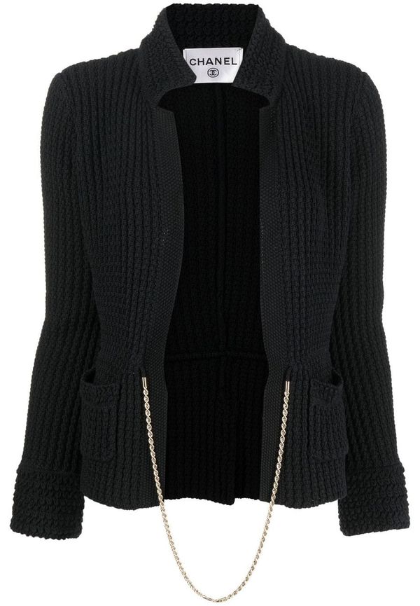 CHANEL Pre-Owned kofta från 2000-talet - Svart