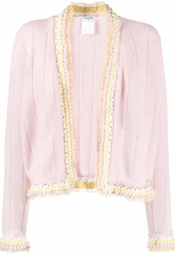 CHANEL Pre-Owned kofta från 2004 - Rosa