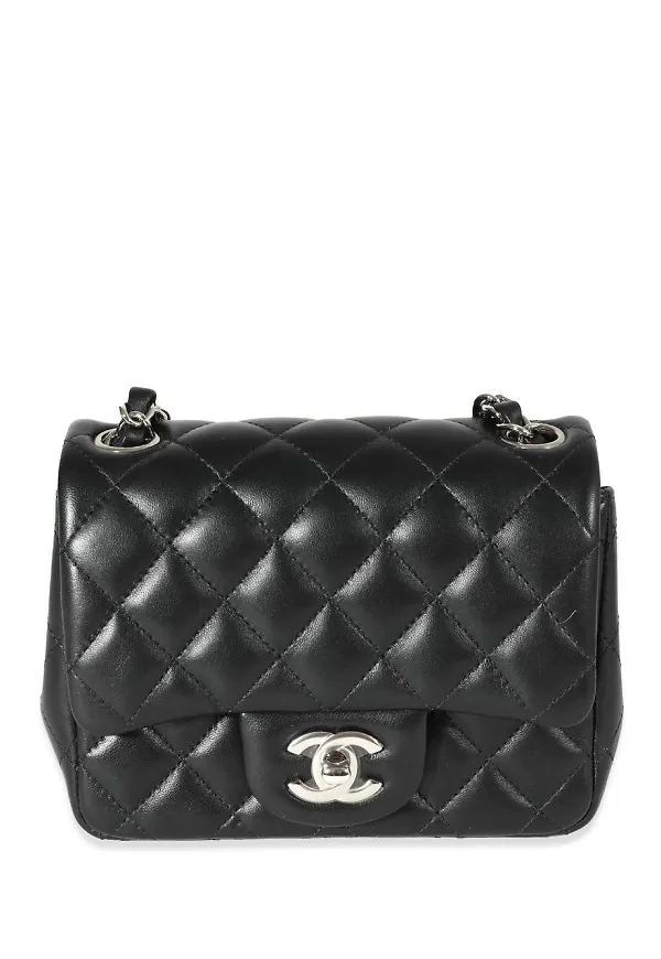 CHANEL Pre-Owned liten axelremsväska - Svart