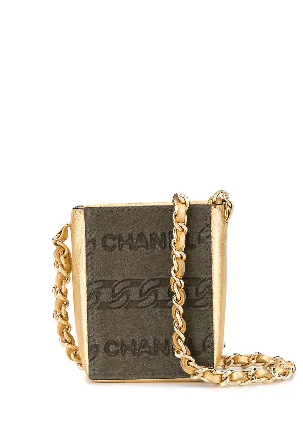 CHANEL Pre-Owned liten väska - Guldfärgad