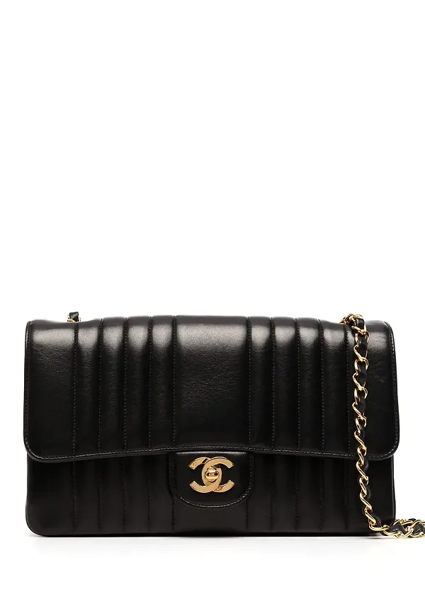 CHANEL Pre-Owned Mademoiselle axelväska från 1992 - Svart