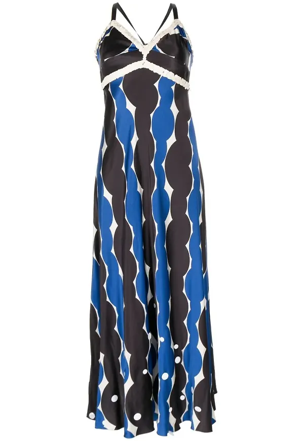CHANEL Pre-Owned maxiklänning från 2005 - Svart