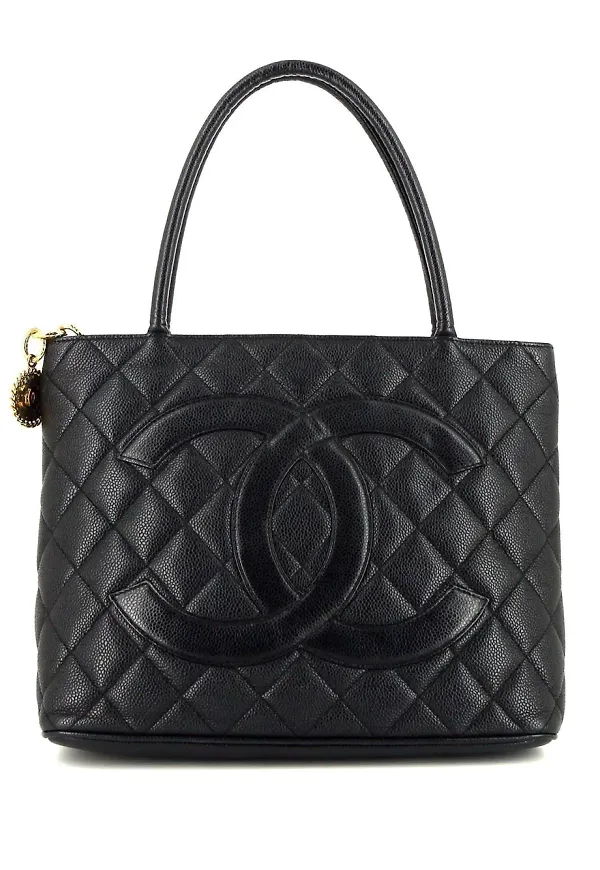 CHANEL Pre-Owned Medallion totebag - Svart