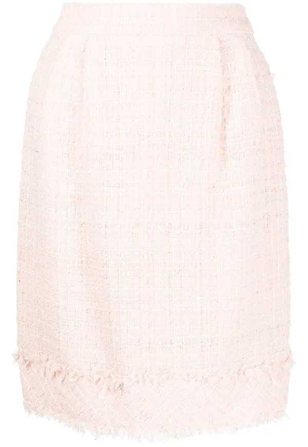 CHANEL Pre-Owned pennkjol från 2010 - Rosa